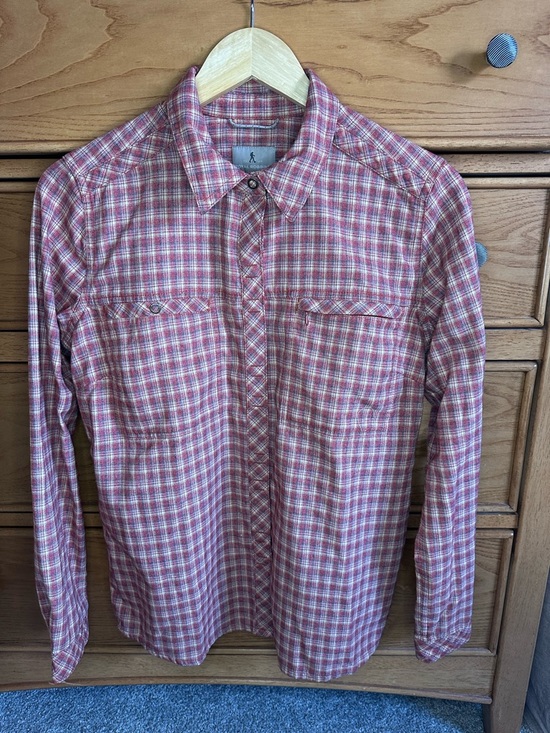 Royal Robbins Other - Royal Robbins Flannel Long Sleeve Plaid Snap Button Front Shirt Womens M Outdoor